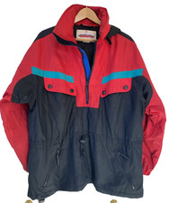 Vtg 80s 90s Obermeyer Anorak Jacket Breckenridge Sz M Colorblock