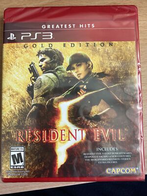 Resident Evil -- Gold Edition (Sony PlayStation 3, 2009) Brandneu.