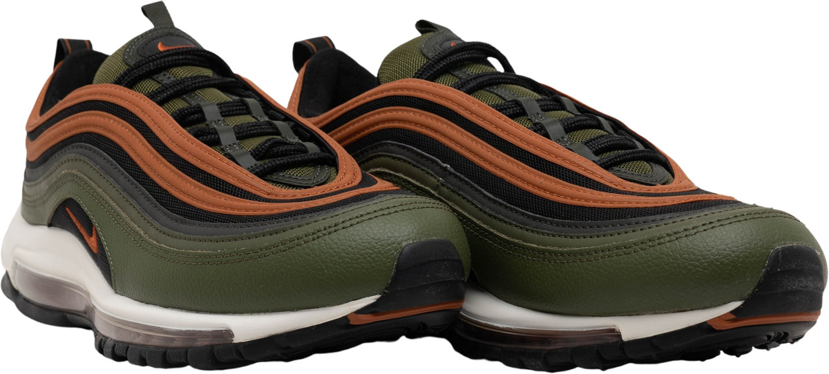 9.5M / 11W - [NEW] Men\'s Nike Air Max 97 Shoes Neutral Olive 921826-203 Nike Air Max 97 Black Olive for Sale | Authenticity  main image 3