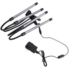 4W 4 Heads Grow Light Full Spectrum Plant Growing Lamp for Indoor Plants 80 LED