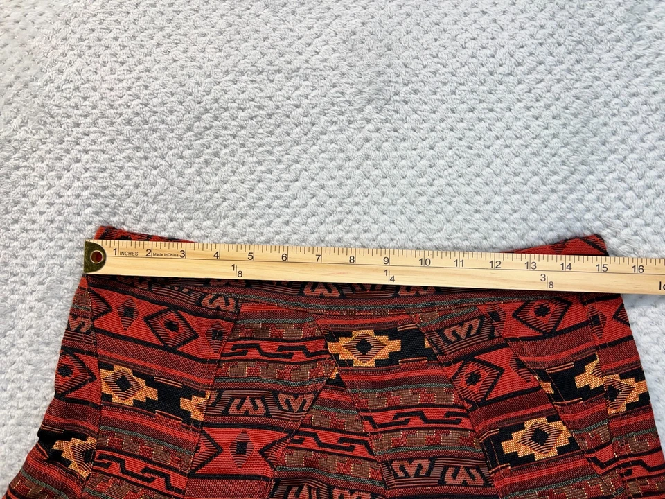 Mini falda tapiz jacquard boho suroeste azteca boho BCBGeneration para mujer Foto 4 de 4