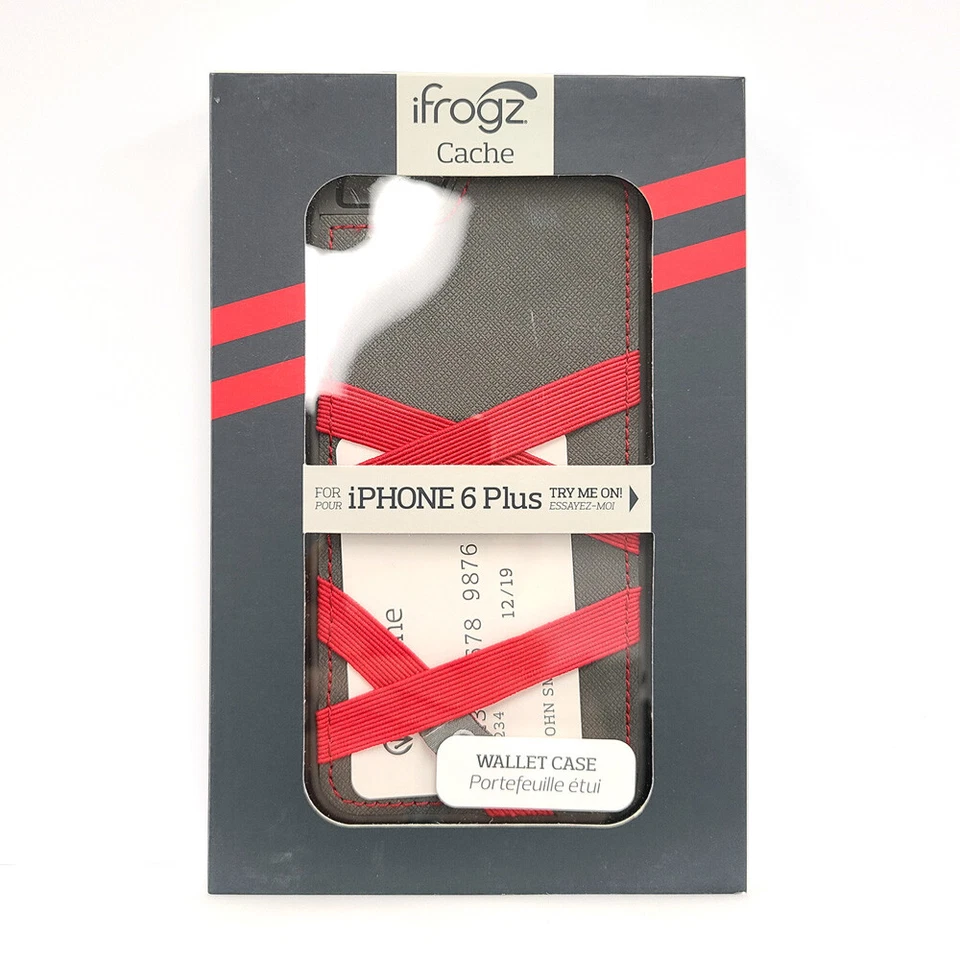 New iFrogz Cache Case for iPhone 6S Plus / 6 Plus - Red Gray - Image 2 of 4