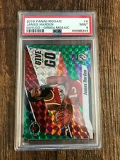 James Harden 2019 Panini Mosaic Give/Go - Green Mosaic - Card #6 - PSA  9 Mint!!