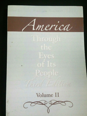 America through the Eyes of Its People, Volume 2 (Third Edition) 9780321395764| eBay