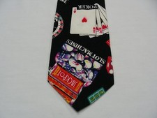 GAMBLING - NELLIE NECKTIE - MADE IN USA - ALL COTTON NECK TIE!