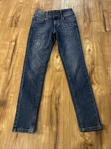 So Girls Jeans Size 12 With Rhinestones-adustable Waist