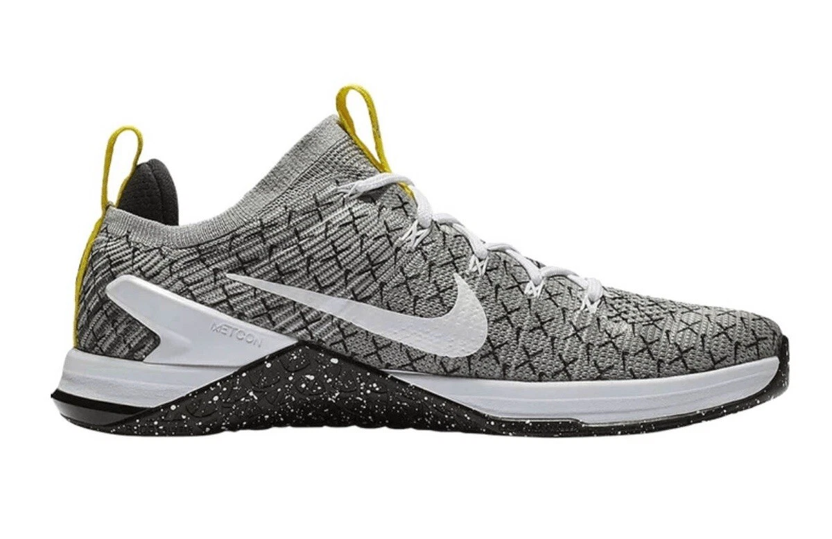 Nike Metcon 4 XD Patch‎ Training Shoes Gray White Yellow AQ3565-017 size 7.5 Amazon.com | Nike Womens Metcon 5 AMP Running Trainers  main image 4