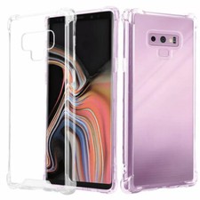 Clear Silicone Case Cover For Samsung Note 20 Ultra / 20 / 10 Plus/ 10/ 9Cover