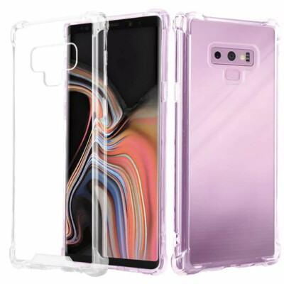 Clear Silicone Case Cover For Samsung Note 20 Ultra / 20 / 10 Plus/ 10/ 9Cover