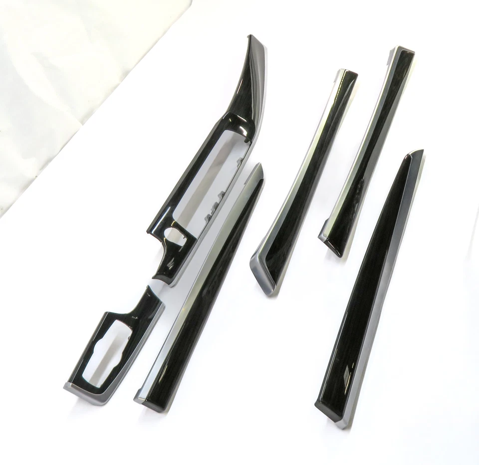 2013 BMW M5 ///M (F10) DASH DOOR CONSOLE INTERIOR TRIM SET (FINELINE WOOD TRIM) - Image 4 of 4