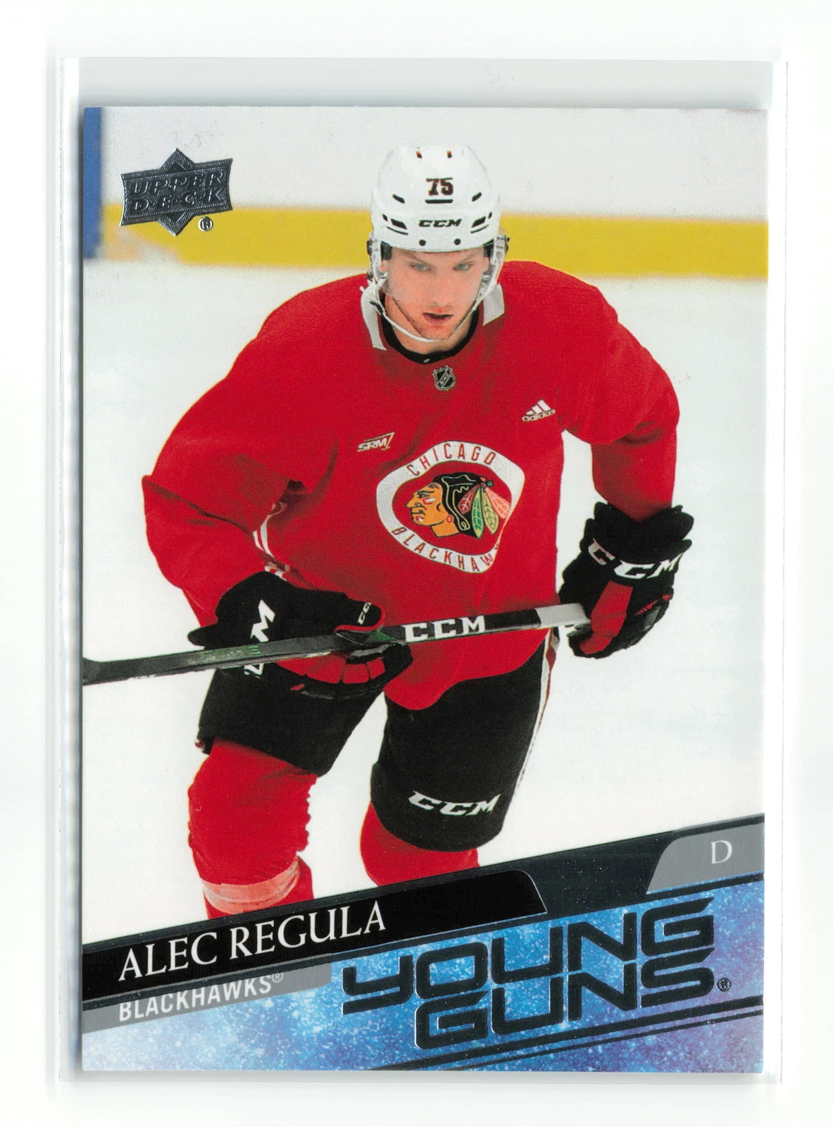 Alec Regula trading card