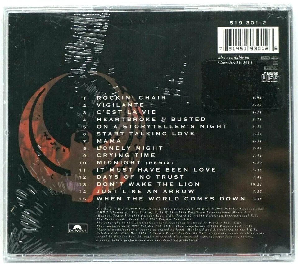 Magnum : Chapter & Verses (The Very Best Of) CD Album - HTF - Image 2 of 3