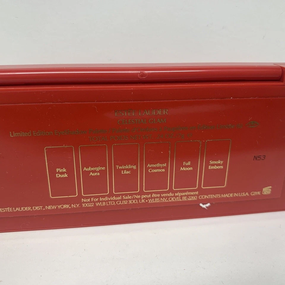 Estee Lauder 2023 Celestial Glam Eyeshadow Palette + 2 Lipstick + 2 Shine Gloss - Image 4 of 4