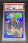 2010 Topps Chrome Tom Brady Purple Refractor #80 PSA 8