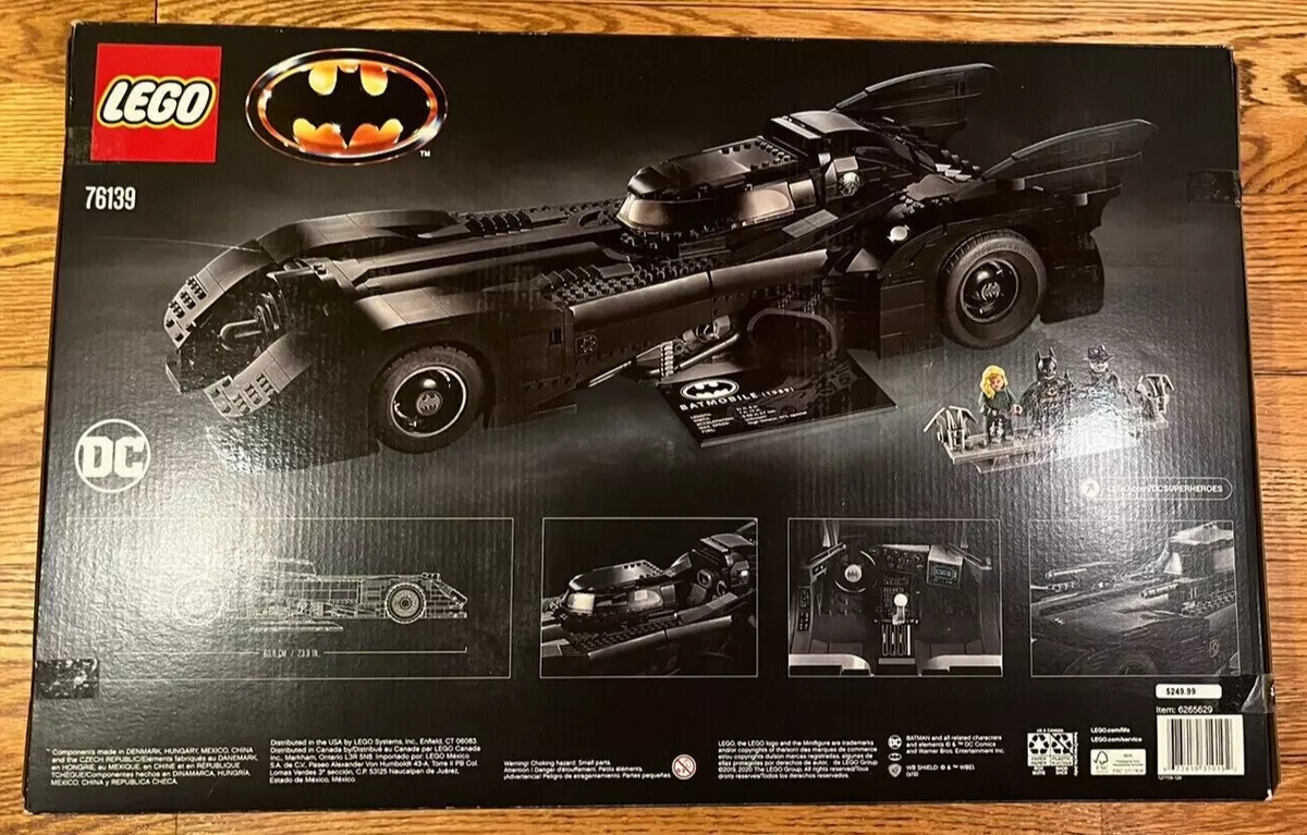  LEGO DC Batman 1989 Batmobile 76139 Building Kit (3,306 Pieces)  : Toys & Games