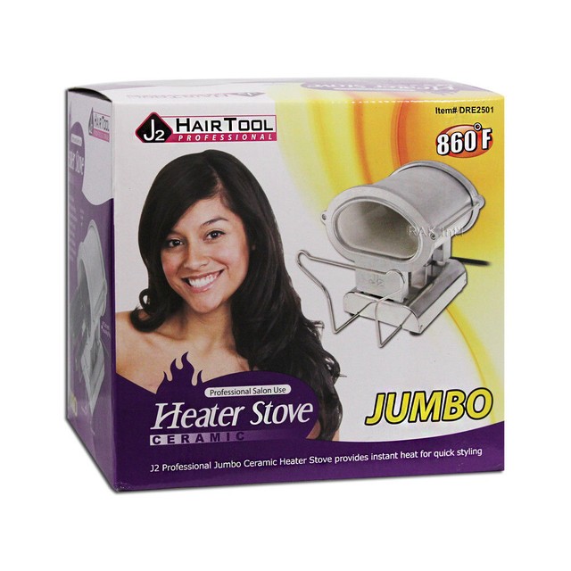 J2 Hair Tool Professional Jumbo Ceramic Heater Stove Iron Holder 