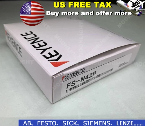 KEYENCE FS-N42P Fiber optic amplifier sensor NEW  US Free TAX