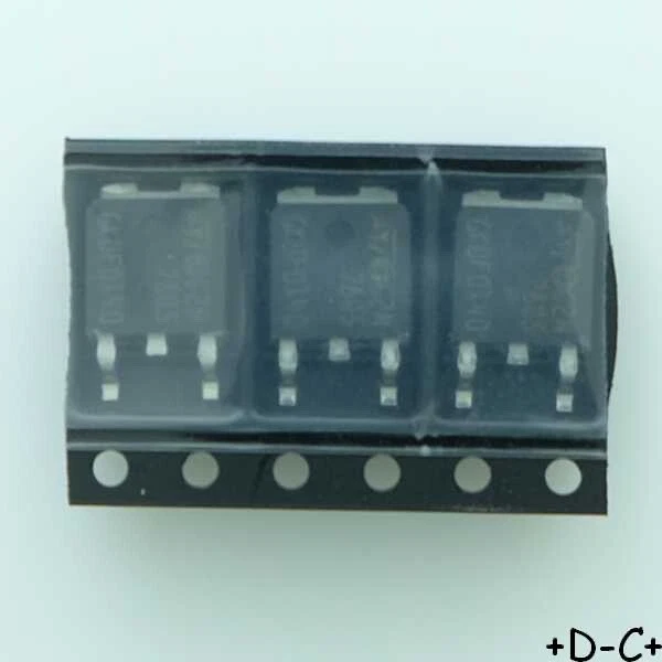 STMICROELECTRONICS L7805CDT Standard regulateur +5V 1.5A DPAK STM RoHS (lot de 3)