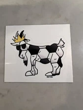 GOAT USA Soccer Goat Sticker. Single Sticker. Brand New.
