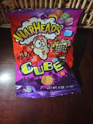 Warheads Cubes 4 Oz.