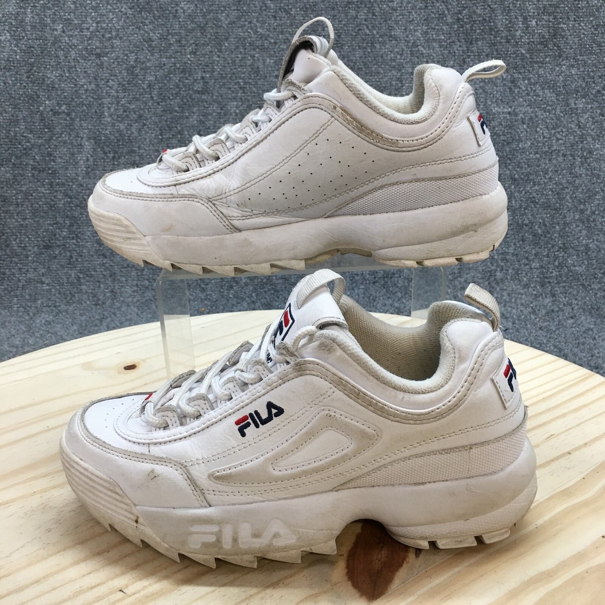 ☆FILA ☆ECHAPPE V2 WHITE BLACK FILA Women's Echappe v2 White / Silver / Black Low Top