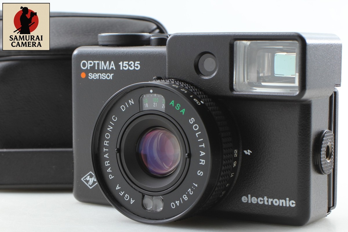 希少 OPTIMA 1535 electronic Almost MINT] Agfa Optima 1535 Sensor Rangefinder 35mm Film
