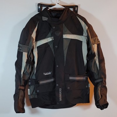 VANUCCI Men's Size 54 Armored Motorcycle Jacket. Great Condition!