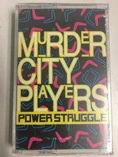 Murder City Players – Power Struggle CASSETTE TAPE (New/Sealed) 1992