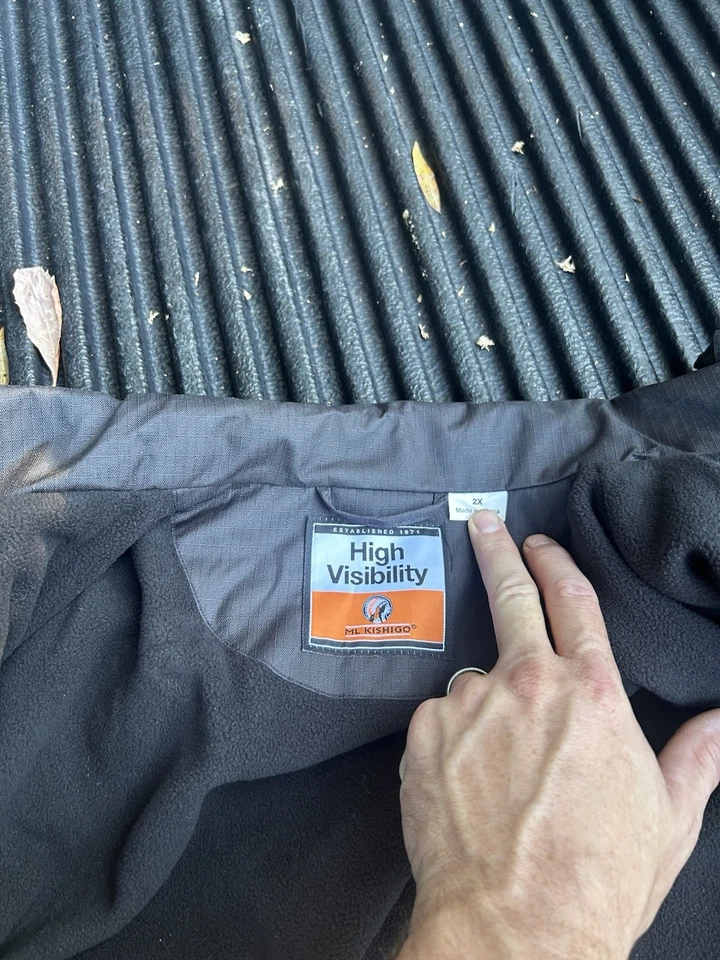 Chaqueta bomber ML Kishigo JS130 lima alta visibilidad tipo R / clase 3 - 2XL Foto 2 de 2