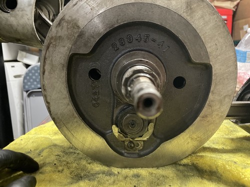 Harley OEM Shovelhead Crankshaft Flywheel Used with Pistons 23923-70A & 23945-41