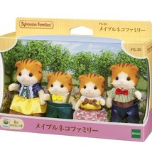 Sylvanian Families Maple Cat Family FS-30 Calico Critters Japan New