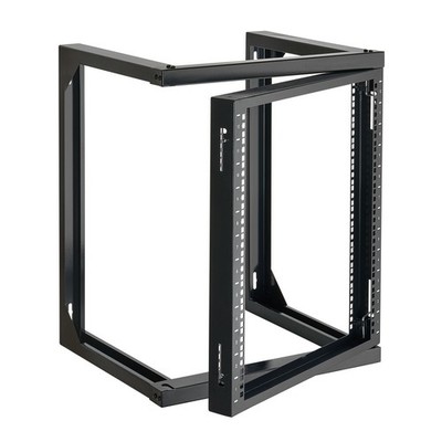 VEVOR 12U Server Rack zur Wandmontage Open Frame Netzwerk-Rack 68,04kg 180 Grad
