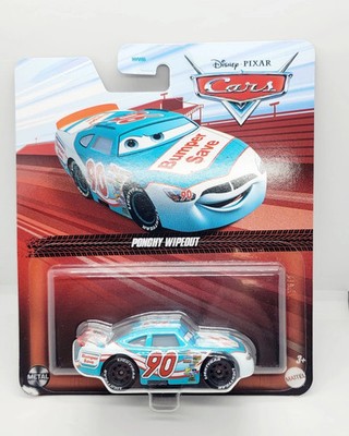 Disney Cars 2024 Ponchy Wipeout Bumper Save 1:55 Scale FREE SHIPPING!