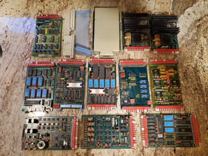 LOT of Polar 115 EM Circuit Boards- SPE 016161, 016191, HR 016170, AR 016180