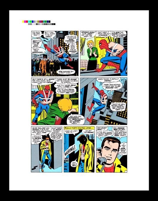 John Romita Amazing Spider-Man #44 Rare Production Art Pg 19