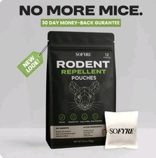 New! Sofyre Repellent 12 Pieces Per Bag. Neve...