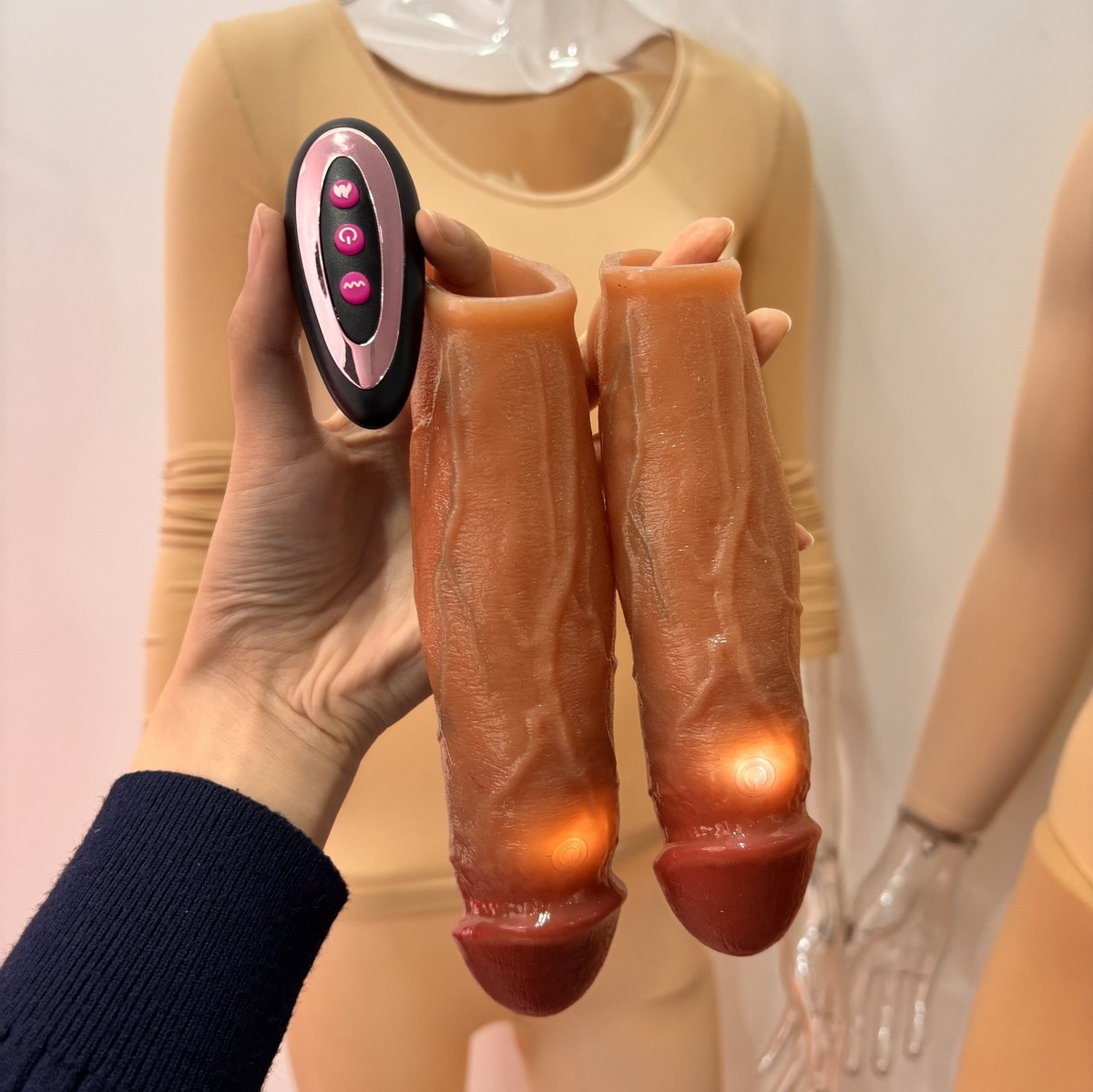 vibrator cock sleeve Mutual Fun Vibrating Bunny Penis Sleeve - Sex Toys Free Shipping main image 0