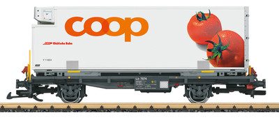 LGB 45888-01, Containerwagen COOP, RhB, Neu & OVP, G