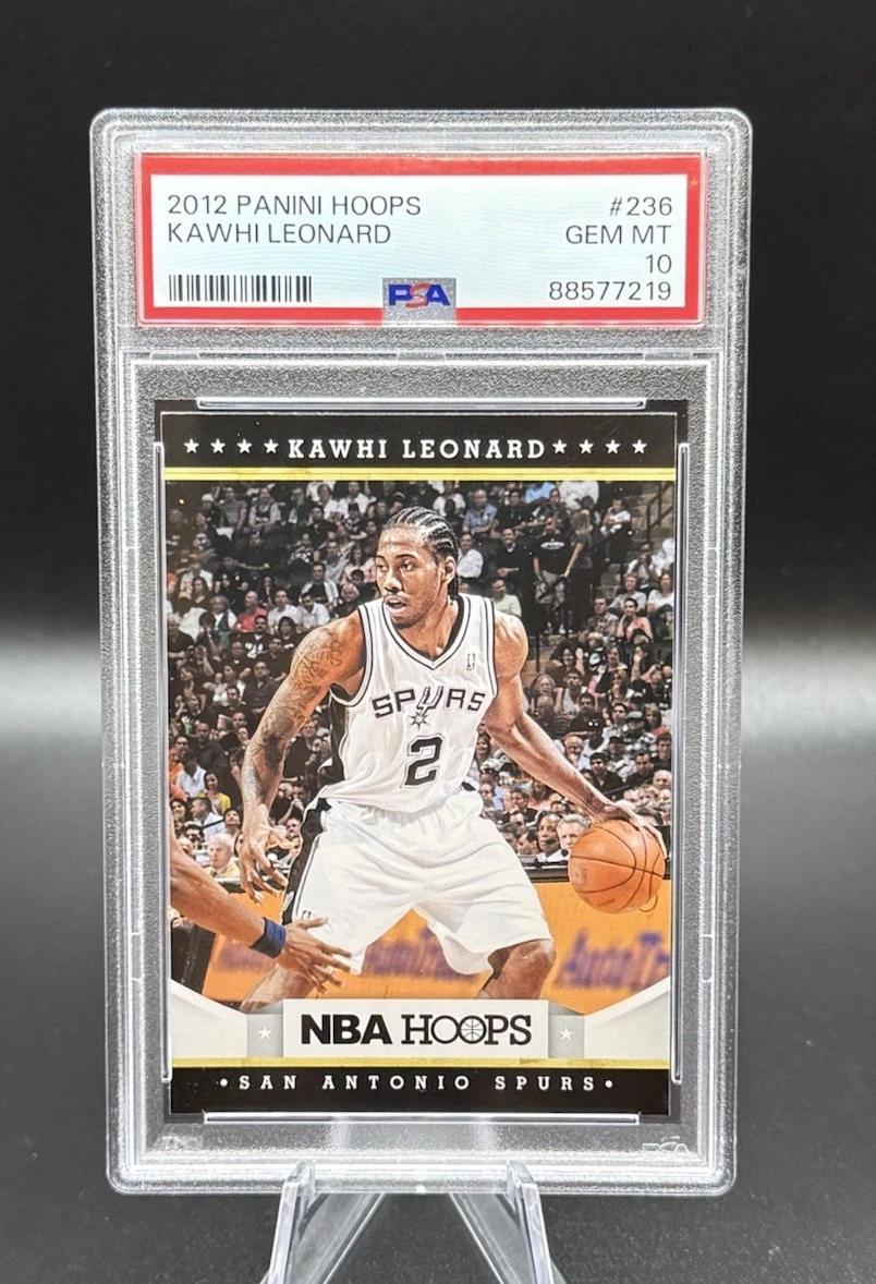 Kawhi Leonard Professional Sports Authenticator (PSA) Basketball