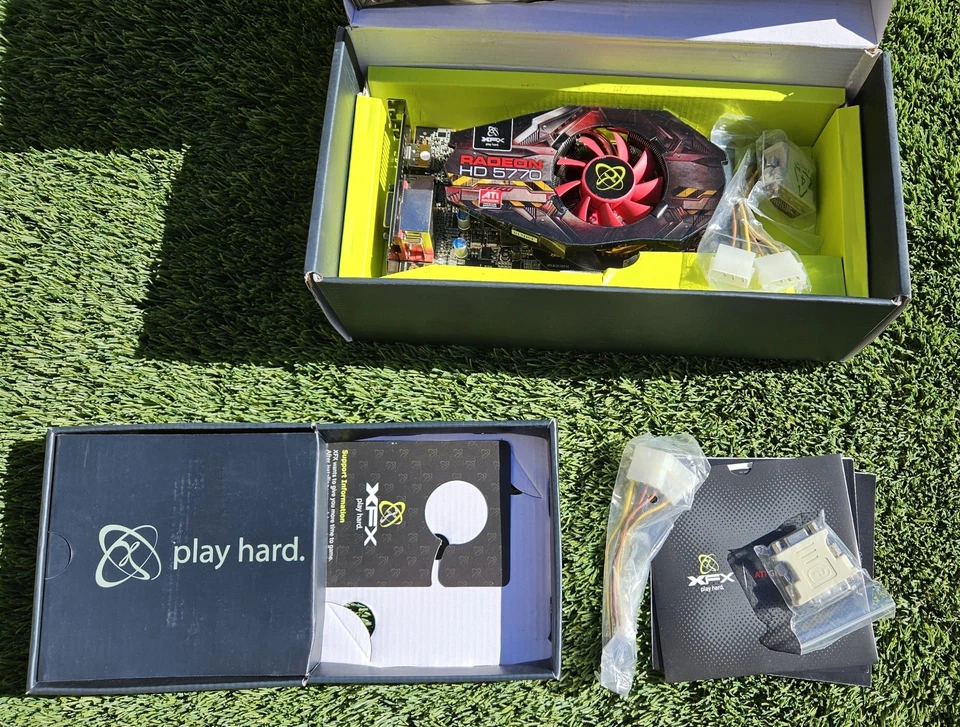 ATI Radeon HD 5770 1GB Graphics Card HD-577A-ZN HDMI Dual DVI - Image 2 of 4