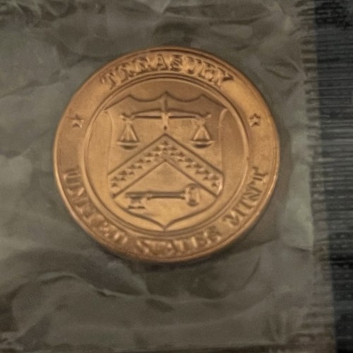 Philadelphia Mint Token ancora in confezione violoncello da US Mint Set - Foto 2 di 6
