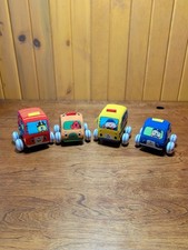 Melissa  Doug K  s Kids Pull-Back Town Vehicles Set 4 Cars Soft Cars Set