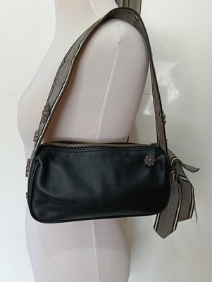 Kenzo Umhängetasche Leder Schwarz Kenzo Shoulder Leather Bag