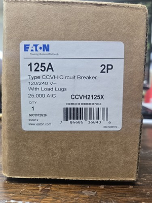 #ad CCVH2125X EATON NEW IN BOXES 108 AVAILABLE FREE SHIPPING $130.00