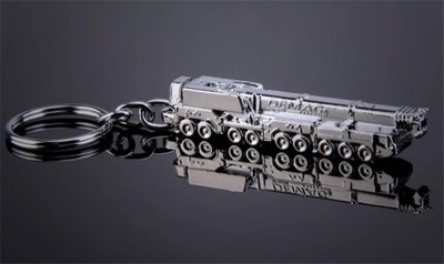 Floz für IMC für Demag AC 700-9 Schlüsselanhänger 1/50 LKW zusammengebautes Modell