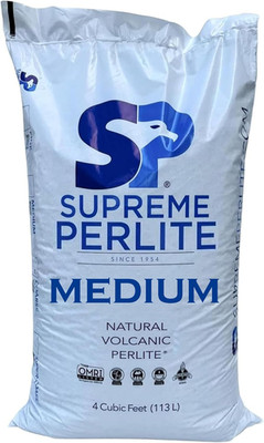 Horticultural Perlite 4 Cu Ft Expanded Soil Amendment OMRI Organic Grow Medium