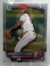 2025 Bowman Draft - Chrome CJ Gray #BDC-197 (RC)
