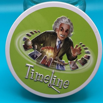 2010-Timeline Inventions Card Game Asmodee 8+, 2-6 Players:  UNUSED  