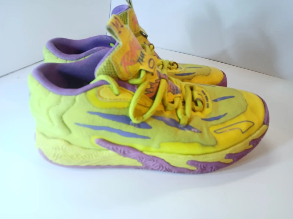 Puma X LaMelo Ball MB.03 Spark Kids-1 Sneakers 379898-01 Sport Basketball Shoes  - Image 3 of 4