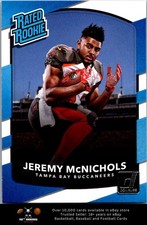 2017 Donruss FOOTBALL #350 Jeremy McNichols